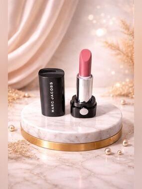 Marc Jacobs Le Marc Lip Creme Slow Burn 0.05 Travel Size Very Rare, Discontinued